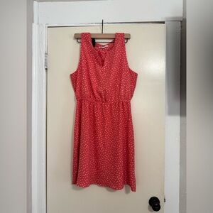 41 Hawthorn Coral Sleeveless Mini Dress